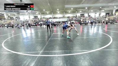 120 lbs Cons. Round 1 - Luke Frost, Stars Wrestling Club vs Drake Jefferson, Warren Co Wrestling