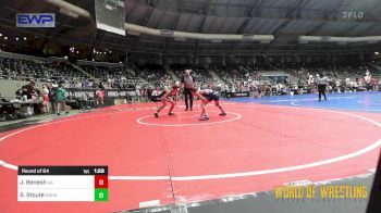 115 lbs Round Of 64 - Jack Benesh, Alber Athletics vs Sage Stoute, North Desoto