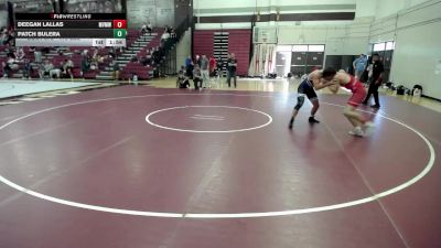 170 lbs Cons. Sub-quarters - Patch Bulera vs Deegan Lallas, Mounds View Mustangs Wrestling Club