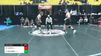 285 lbs Semifinal - Brian Jenkins, Unattached 77 vs Zachary Schraeder, Unattached 21