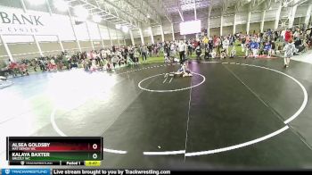 75 lbs Round 3 - Alsea Goldsby, Mat Demon WC vs Kalaya Baxter, Grizzly WC