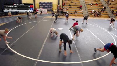 63 lbs Champ. Round 1 - Louis Taylor, IA vs Grayson Baum, IL