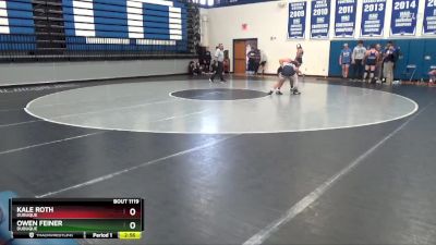 165 lbs Semifinal - Kale Roth, Dubuque vs Owen Feiner, Dubuque