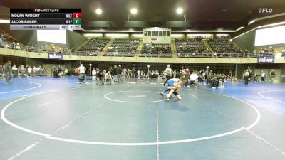 Semifinal - Nolan Wright, Milton vs Jacob Baker, Allentown