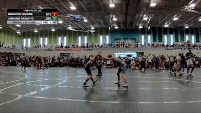 150 lbs Round 1 (6 Team) - Daniel Alvarez, Cowboy WC vs Hunter Prosen, The Outsiders