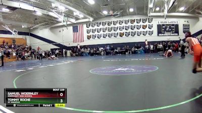 120 lbs Cons. Round 2 - Tommy Roche, St. Ignatius vs Samuel Woernley, Normandy High School