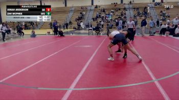 184 lbs 5th Place Match - Zak McPhee, UW-Eau Claire vs Jonah Anderson, Southwest State