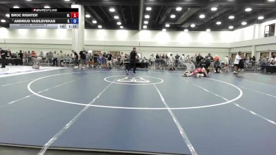 215 lbs Cons. Round 4 - Broc Righter, AL vs Andrius Vasilevskas, IL