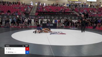 105 lbs Semis - Bianca Eide, Pinnacle Wrestling Club vs Taylor Whiting, Askren Wrestling Academy