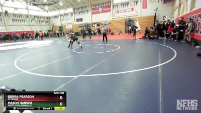 125 (127) Champ. Round 1 - Mason Harsch, Monte Vista (Danville) vs Sierra Pearson, St Helena