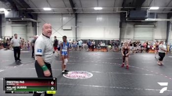 95 lbs Round 1 (6 Team) - Malaki Burris, Storm vs Preston Pas, Glasgow