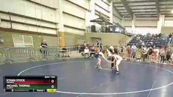 140 lbs Round 5 - Michael Thomas, Alaska vs Ethan Stock, Oregon