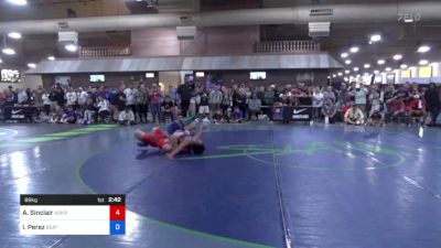 86 kg Rnd Of 64 - Aeoden Sinclair, Askren Wrestling Academy vs Isael Perez, Beat The Streets New England - Providence