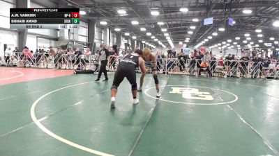 285 lbs Rr Rnd 2 - A.W. VanKirk, NP-HSE Lawz - HSB vs Suhaib Awad, 5forty Brawlers - HSB