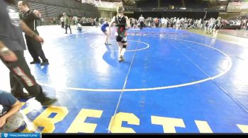 130 lbs Round 4 - Madison Fowler, Thunder Mountain Wrestling Club vs Bailey Womack, Ilwaco Youth Wrestling