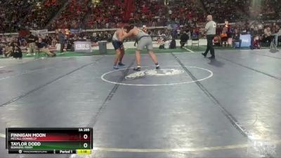 3A 285 lbs Champ. Round 1 - Taylor Dodd, Bonners Ferry vs Finnigan Moon, McCall-Donnelly