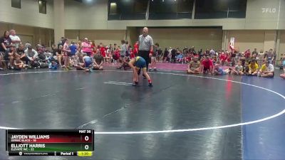 80 lbs Round 3 (8 Team) - Elliott Harris, Elevate WC vs Jayden Williams, SVRWC Black