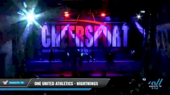 One United Athletics - NightWings [2021 L4 Senior Coed - D2 - Medium Day 2] 2021 CHEERSPORT National Cheerleading Championship