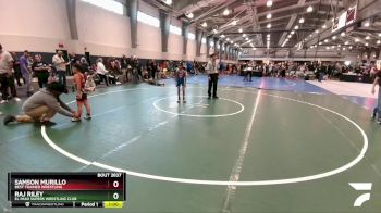 65 lbs Cons. Round 2 - Samson Murillo, Best Trained Wrestling vs Raj Riley, El Paso Supers Wrestling Club