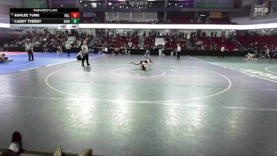 126 lbs Cons. Round 4 - Ashlee Yung, Vallivue vs Caddy Tverdy, Garden Valley