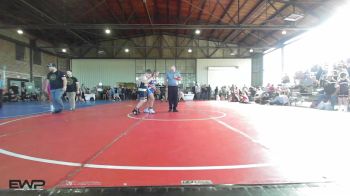 120 lbs Quarterfinal - Raider Peters, Broken Arrow Wrestling Club vs Evelyn Tillison, Fort Gibson Youth Wrestling