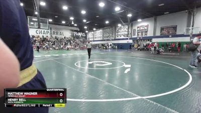 138 lbs Quarterfinal - Henry Bell, Vista Murrieta vs Matthew Wagner, Temecula Valley