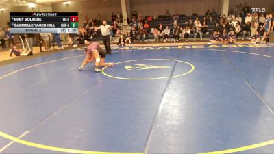 125 lbs Round 4 - Ruby Solache, Lexington vs Gabrielle Yager-Hill, Grand Island