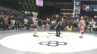 100 lbs Cons. Rd Of 16 - Parker Williams, Florida vs Kody Dragon, Connecticut