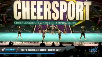 Cheer South All Stars - Fierce Katz [2021 L2 Youth - D2 - Small - A Day 1] 2021 CHEERSPORT National Cheerleading Championship