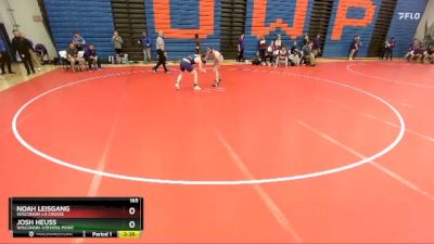 165 lbs Semifinal - Josh Heuss, Wisconsin-Stevens Point vs Noah Leisgang, Wisconsin-La Crosse