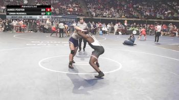 D 1 190 lbs Champ. Round 2 - Oren Russell, Denham Springs vs James Foster, Zachary