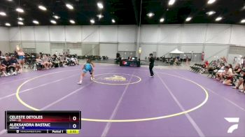 138 lbs Placement Matches (16 Team) - Celeste Detoles, Utah vs Aleksandra Bastaic, Indiana