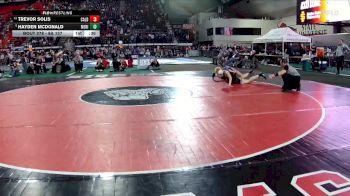 6A 157 lbs Cons. Round 2 - Hayden McDonald, Meridian vs Trevor Solis, Caldwell