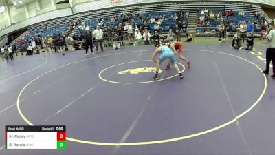 14U Boys - 126 lbs Cons. Round 4 - Holden Ripley, Midwest Regional Training Center vs Dane Raveis, South Side Wrestling Club