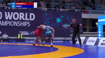 70 kg 1/8 Final - Aden Sakybaev, Kyrgyzstan vs Peter John DUKE, United States