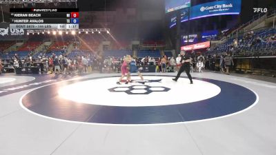 144 lbs Champ. Rd Of 16 - Kieran Beach, MI vs Hunter Avalos, TX