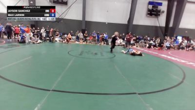 14U Boys Festival FS FS - 100 lbs Semis - Jayson Sanchez, Delta Wrestling Club vs Max Larwin, COWA