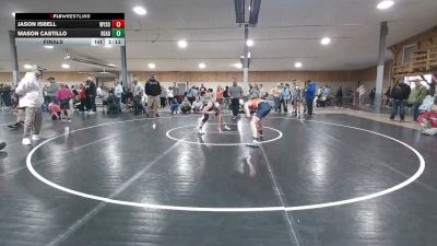 136 lbs Final - Jason Isbell, Wysox vs Mason Castillo, Reading