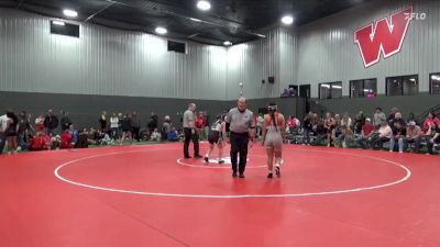 JV-27 lbs Round 3 - Evelyn Casillas Gomez, Ottumwa vs Ruby Gomez, South Tama