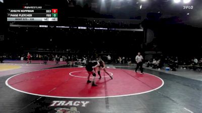 135 lbs Cons. Semi - Joslyn Hoffman, Buhach Colony vs Paige Fletcher, Ponderosa