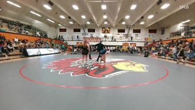 155 lbs 3rd Place Match - Tessa Farnsworth, Moorcroft vs Louella Cornell, Cody