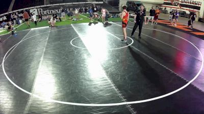 132 lbs Cons. Quarters - Bennett Fuller vs Tristan Vega, Idaho