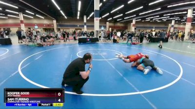 144 lbs Quarterfinal - Kooper Good, Jflo Trained vs Sam Iturrino, Carrollton Thunder Wrestling