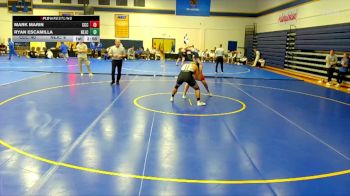 285 lbs Round 5 (6 Team) - Ryan Escamilla, Northeastern Junior College vs Mark Marin, Clackamas Community College