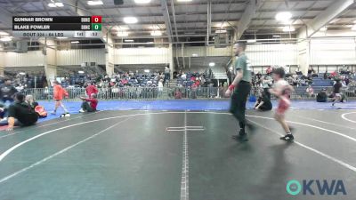 64 lbs Consolation - Gunnar Brown, Duncan Demon Wrestling vs Blake Fowler, Duncan Demon Wrestling