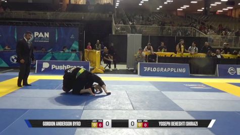 Yoseph Beheshti Shirazi vs Gordon Anderson Byrd 2025 Pan Jiu Jitsu IBJJF Championship