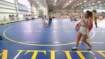 126 lbs Rr Rnd 2 - Jenna Magrino, OBWC Bazooka Girls vs Kinnley Smith, 84 Athletes