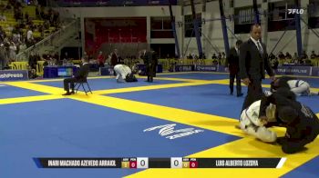 Luis Alberto Lozoya vs Inari Machado Azevedo Arraiol 2025 World Jiu-Jitsu IBJJF Championship