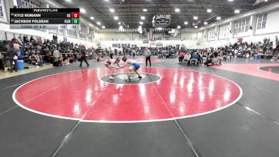 157 lbs Consi Of 8 #1 - Kyle Romann, Bristol Central vs Jackson Foldeak, Fairfield Ludlowe
