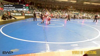 85 lbs Consi Of 8 #2 - Keller Funk, Team Porcelli vs Royce Morales, Blackcat WC